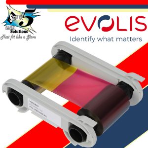 R5F008EAA. YMCKO Evolis Primacy Colour Ribbon.