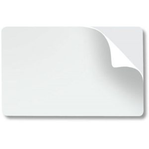 Mylar Adhesive Back Cards